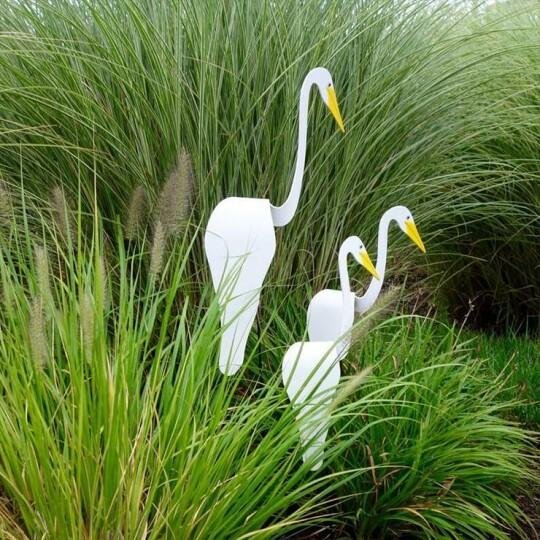 🦩 Flamingo Wind Spinner Decor for Garden with Whirling Motion