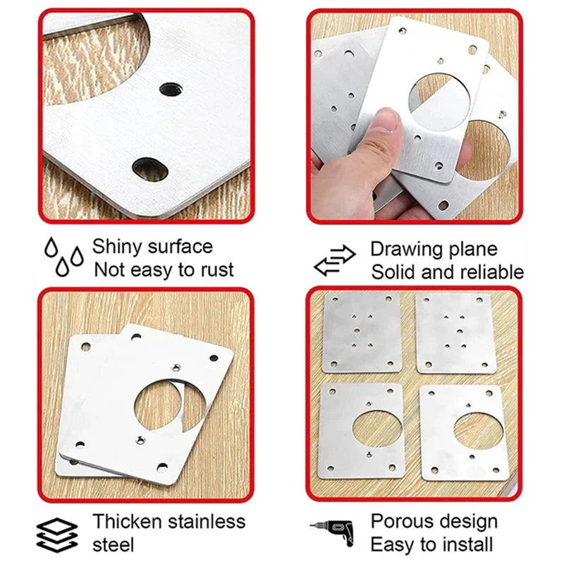 DoorFix™ | Door Hinge Repair Kit | 2+2 FREE