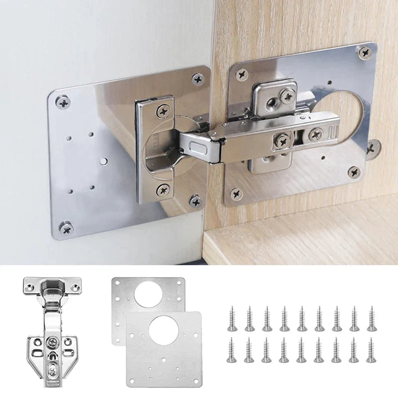 DoorFix™ | Door Hinge Repair Kit | 2+2 FREE
