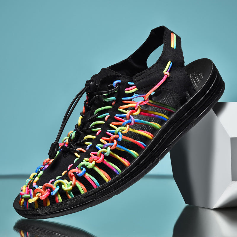 Venturox™ Mesh Sandals — Breezy Comfort Meets Woven Elegance
