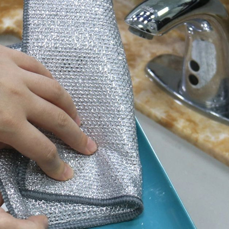 Scratch-resistant Chiffon for Gentle and Effective Cleaning (Set of 5)