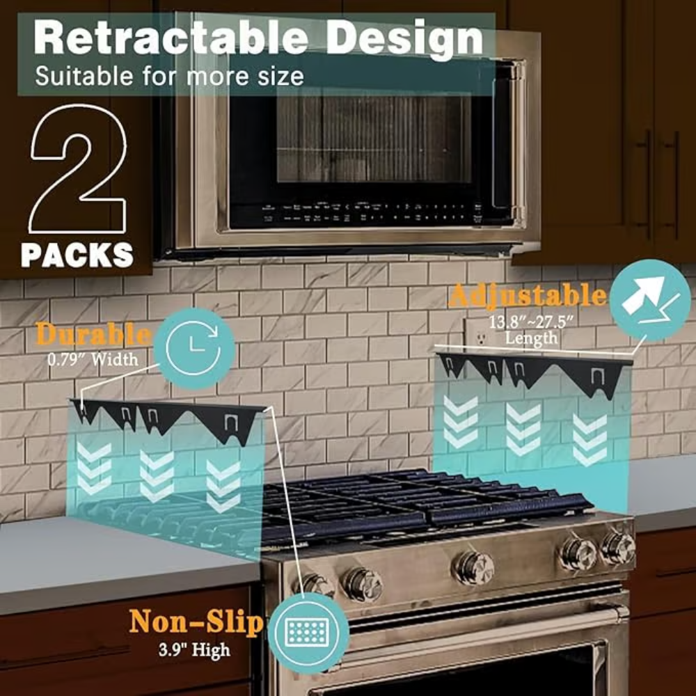 GapLock™ — Seal Stove Gaps, Stop Kitchen Mess | 50% Off