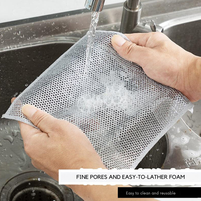 Scratch-resistant Chiffon for Gentle and Effective Cleaning (Set of 5)