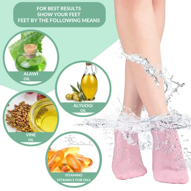 Silicone Socks for Soft and Pampered Feet