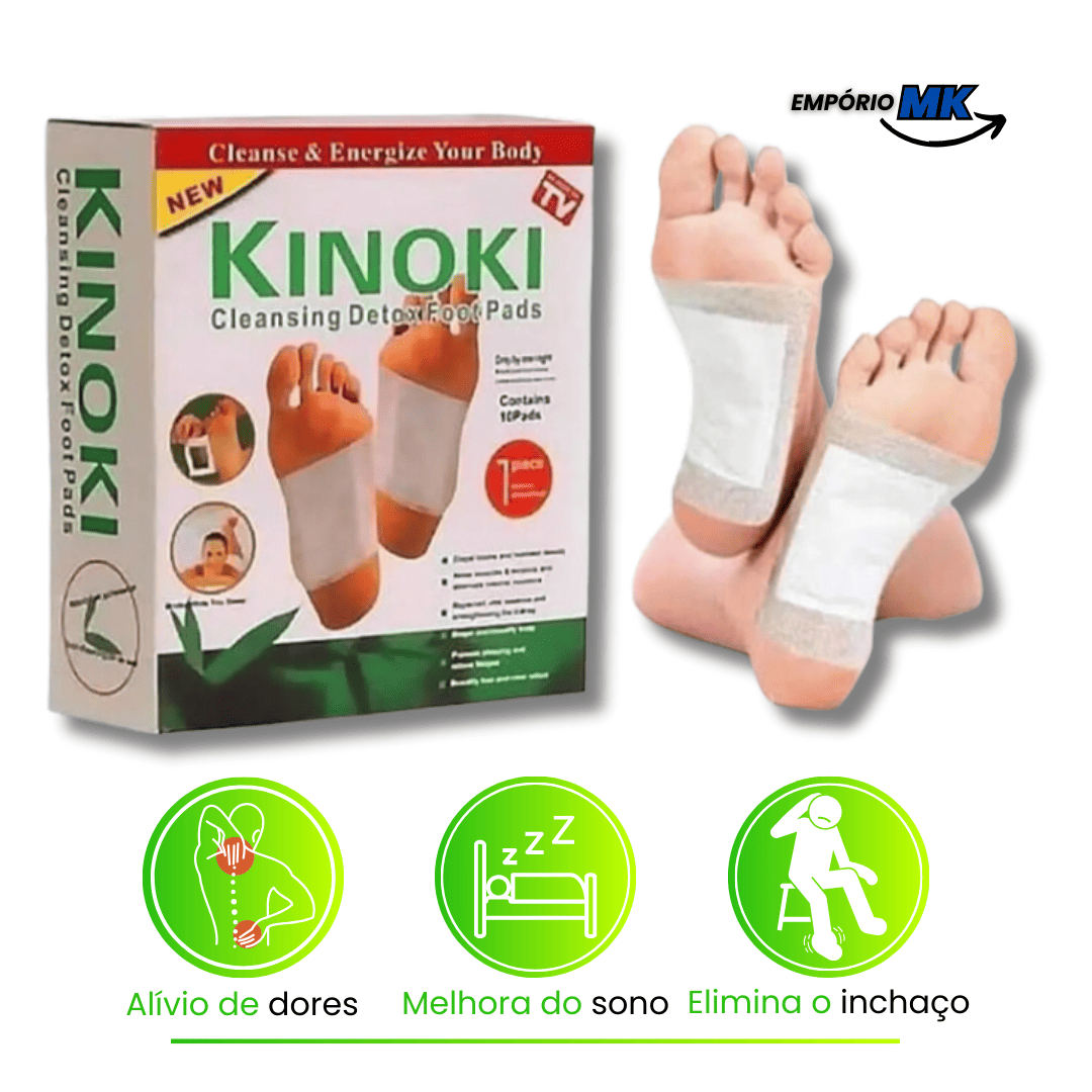 Detox Adhesive Kit - Eliminates Pain, Swelling and Detoxifies - 100% Natural (10 pcs)