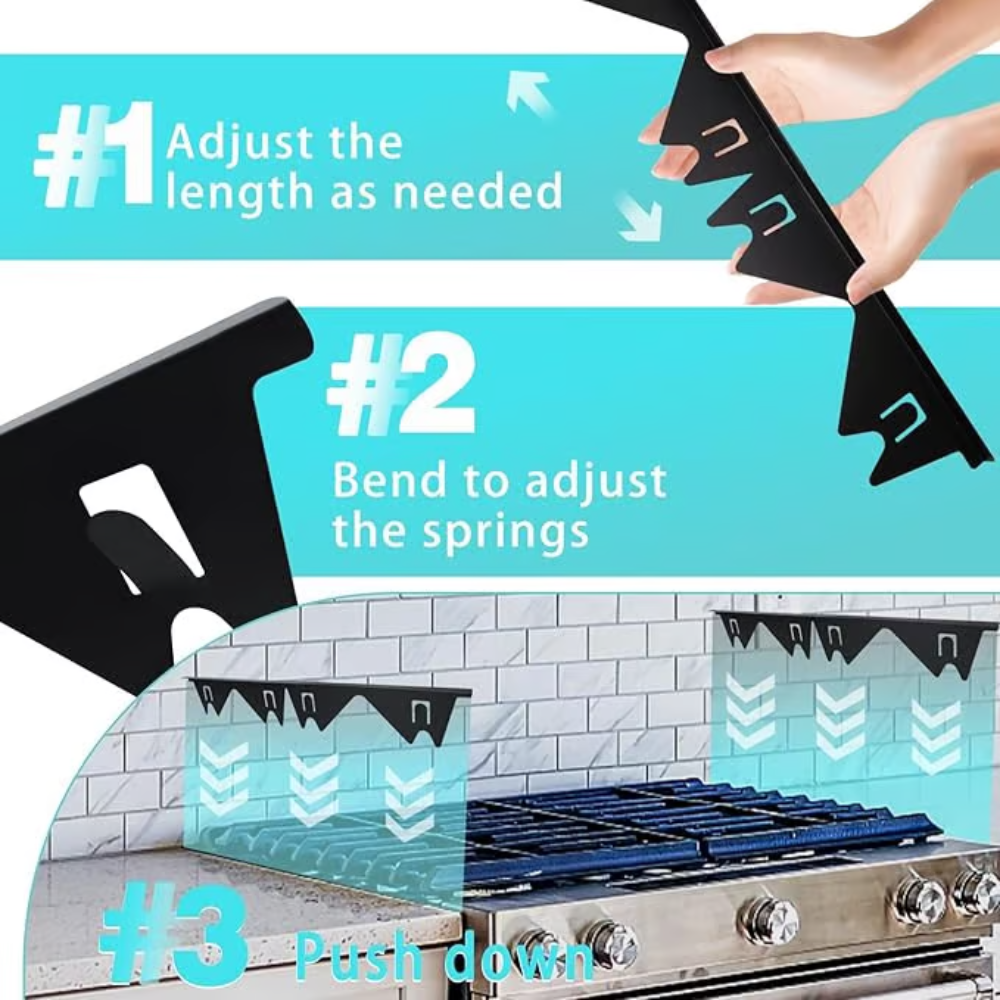 GapLock™ — Seal Stove Gaps, Stop Kitchen Mess | 50% Off