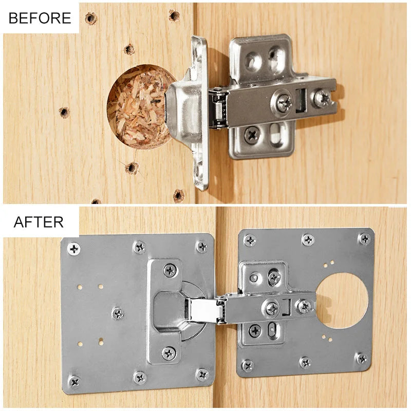 DoorFix™ | Door Hinge Repair Kit | 2+2 FREE