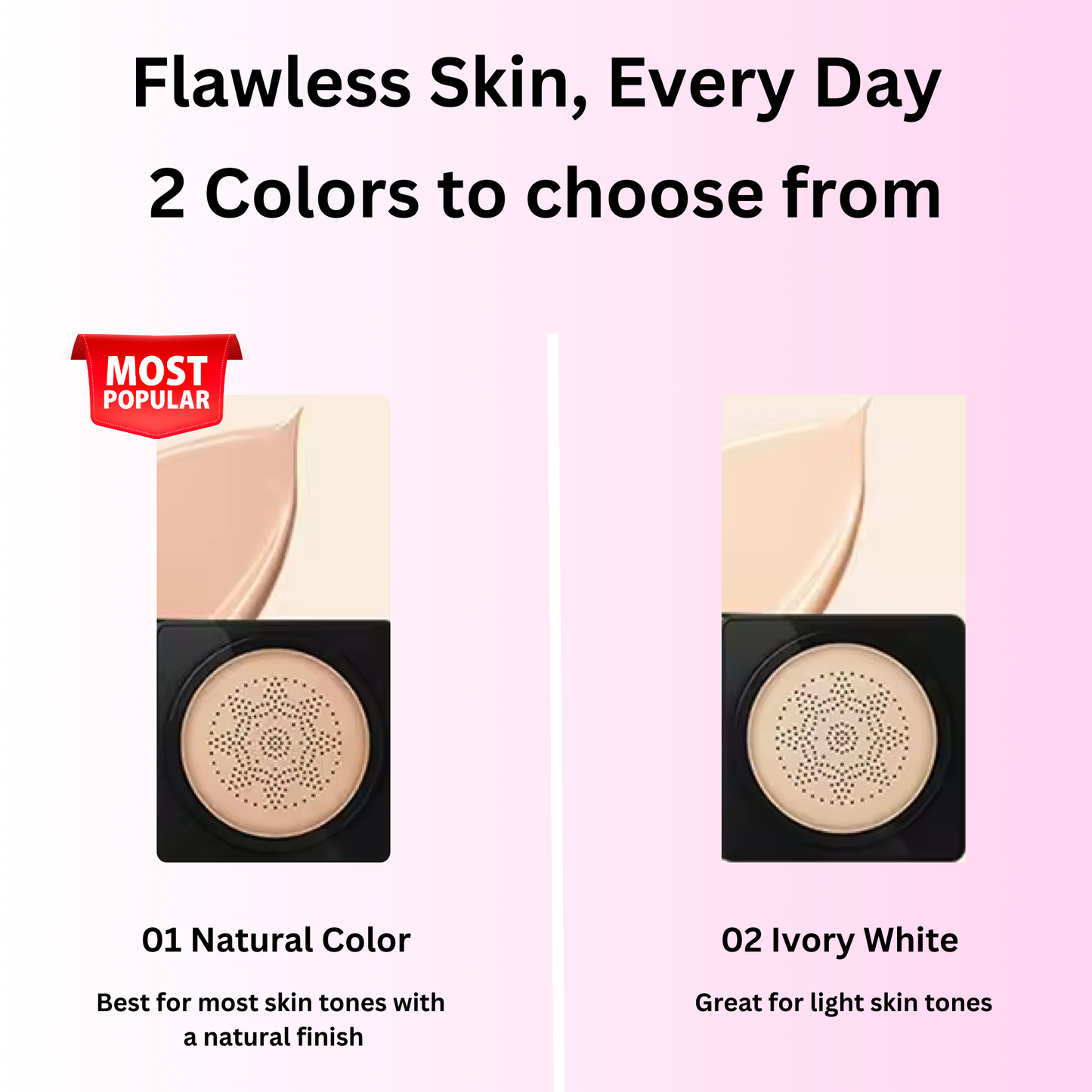 BeauAlori Premium Glow Perfect Mushroom Head Air Cushion BB Cream
