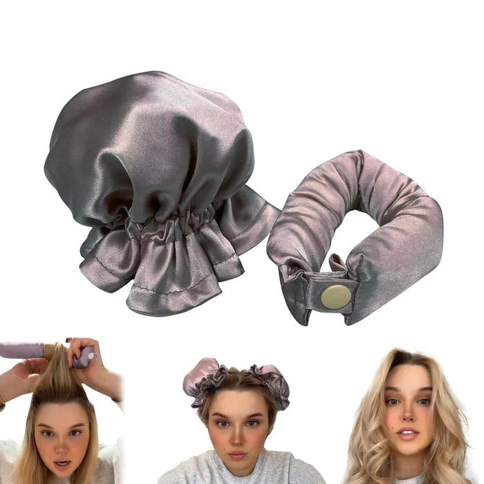 SatinGlow™ — Wake Up to Perfect Heatless Curls | 50% Off