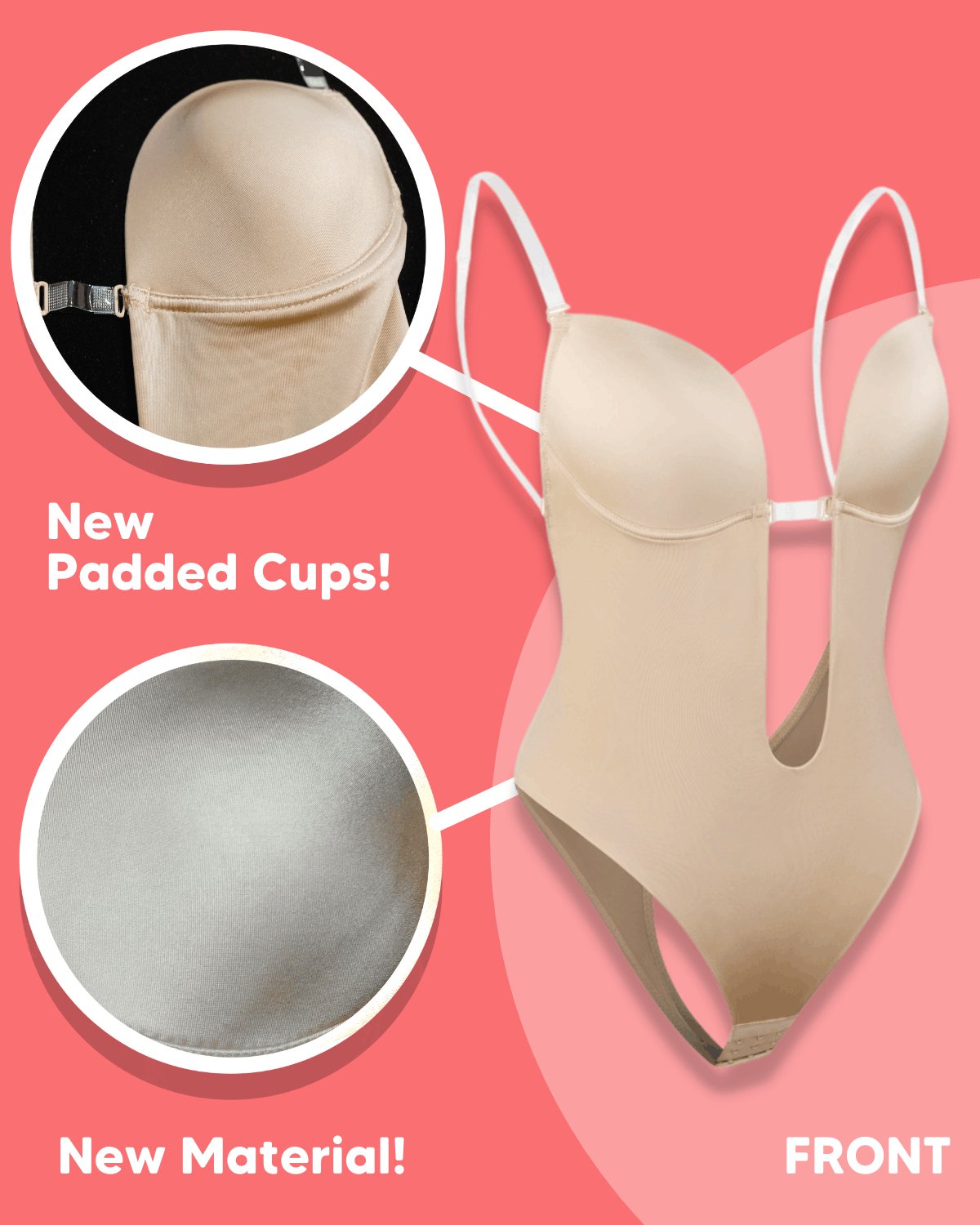 š„2025 Hot Saleš„Backless Body Shaper Bra - Promotion 50% OFF