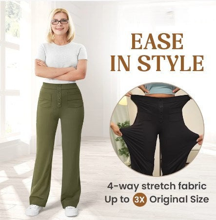 1+1 FREE | FlexiFit™ High Waist Stretch Pants for Women