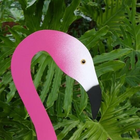 🦩 Flamingo Wind Spinner Decor for Garden with Whirling Motion