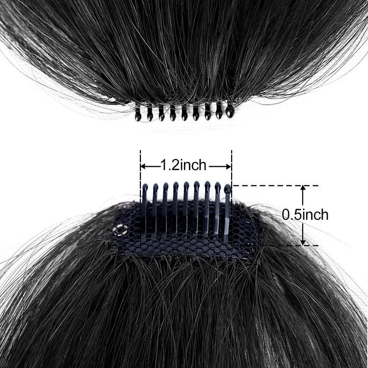 Clip-in hairstyle for an instantly transformed look