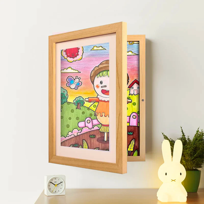 Forever Frame | Conveniently save all of your kids drawings