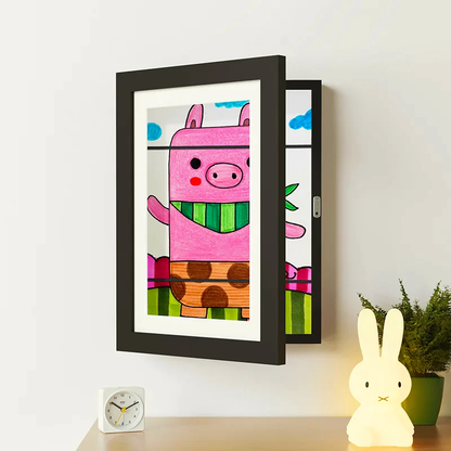 Forever Frame | Conveniently save all of your kids drawings