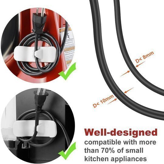 💥 CordKeeper™ - New and Improved Cable Organizer for Kitchen Appliances