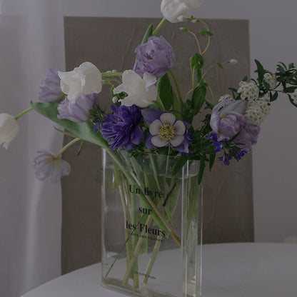 Milovaro - Books About Flowers - Book Vase