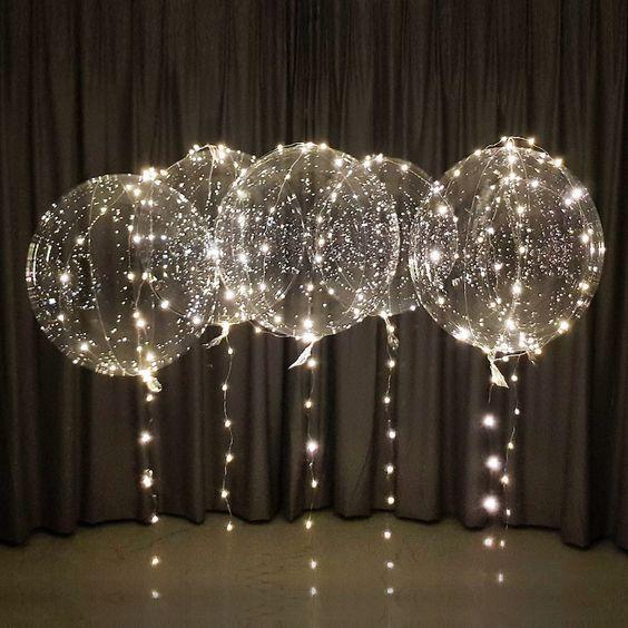 PartyBalloon | Reusable LED balloons (Set of 10 Baloons)
