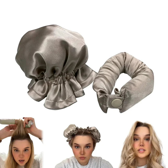 SatinGlow™ — Wake Up to Perfect Heatless Curls | 50% Off
