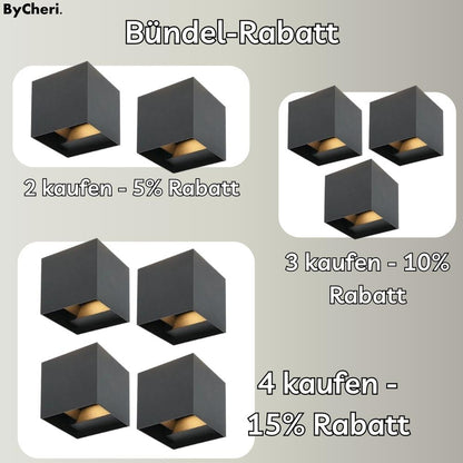 50% DISCOUNT TEMPORARY | LuminaCube™ | The Wireless and Luxurious Wall Lamp!