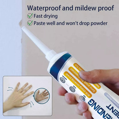 Wall Repair Cream | Instant Crack & Hole Filler | Easy, Professional DIY | White 100g