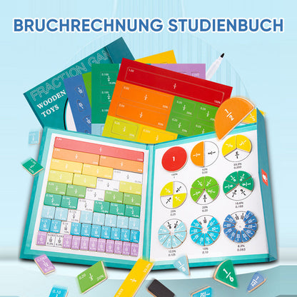 Magnetic Fraction Puzzle Book for Kids™ - Learning Fractions Through Play