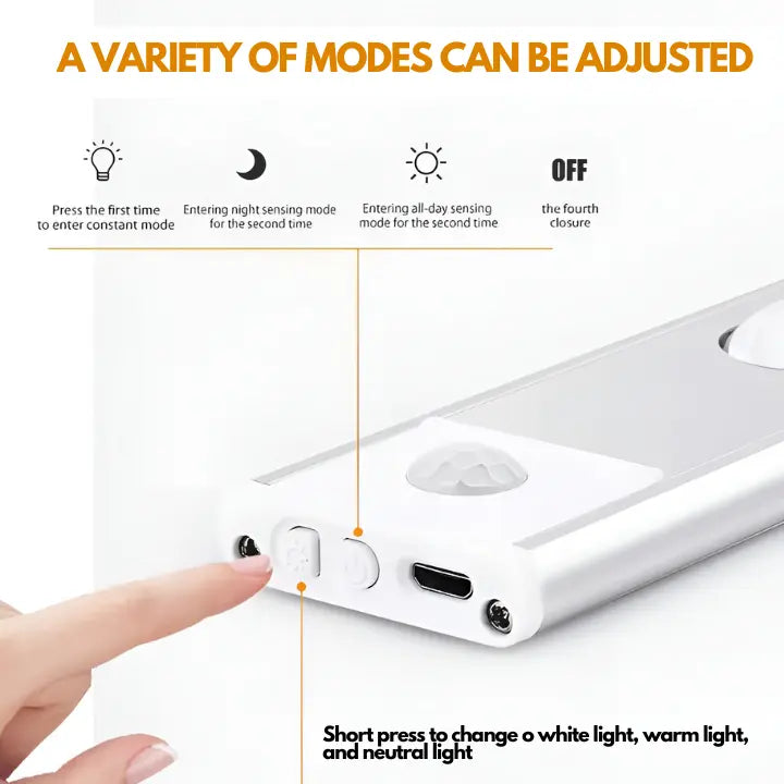 Instant Glow: Motion-Activated LED That Lights Your Way Flawlessly