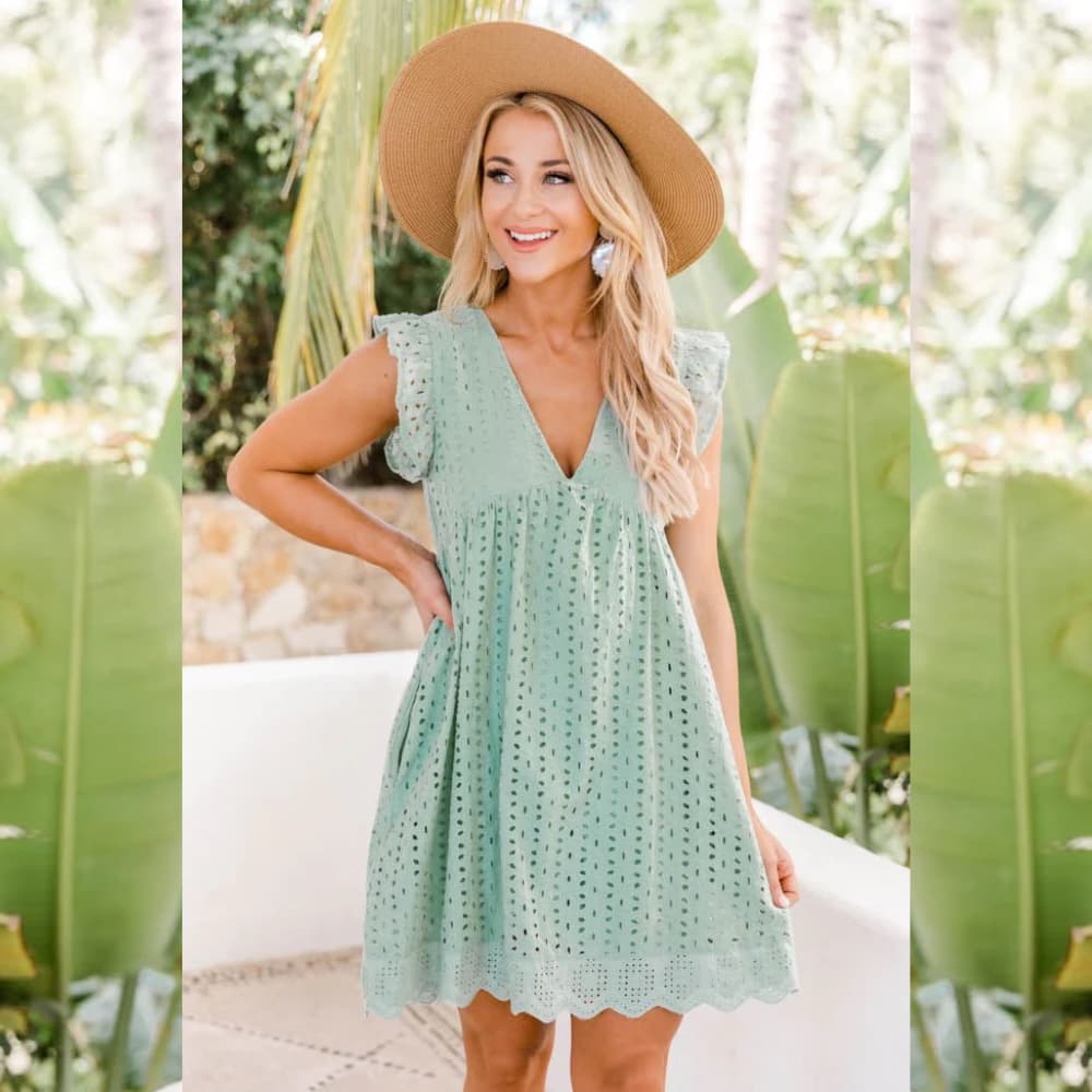 Cotton Dress | Integrated Shorts & Built-in Pockets | Breathable & Comfortable | Vibrant Colors