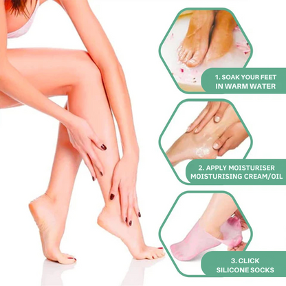 Silicone Socks for Soft and Pampered Feet