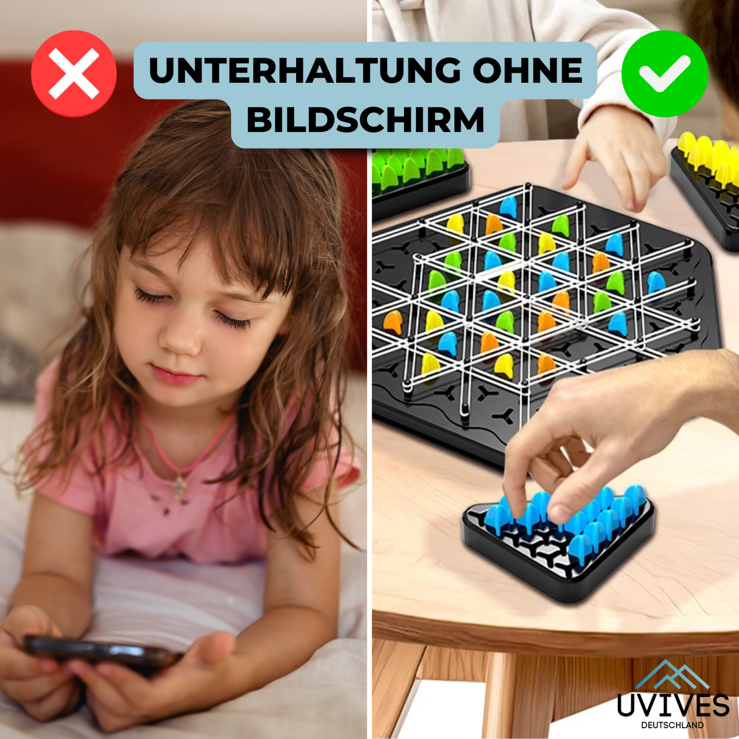 KnotLogic™ - Chain Triangular Chess Game [Last Day Discount]