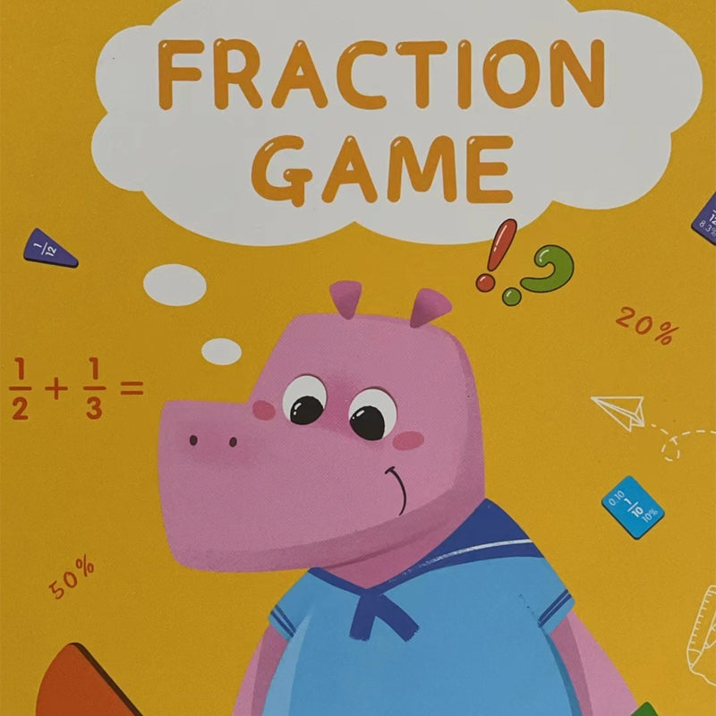 Magnetic Fraction Puzzle Book for Kids™ - Learning Fractions Through Play