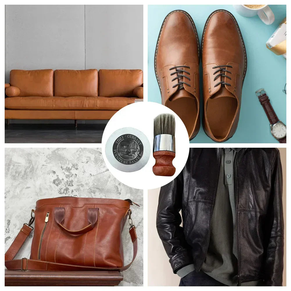 LustraLeather™ — Instantly Restores Color, Shine & Life to Tired Furniture