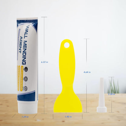 Wall Repair Cream | Instant Crack & Hole Filler | Easy, Professional DIY | White 100g