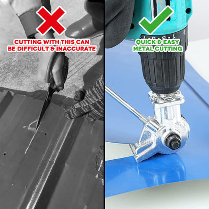 Electric Drill Shears™ - Turns a drill into a pair of scissors