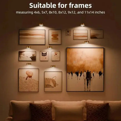 Wireless LED Picture Light – Perfectly Highlights Your Art
