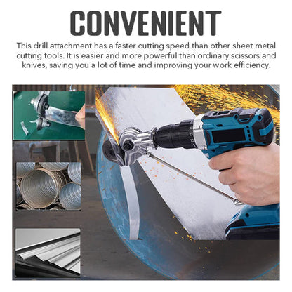 Electric Drill Shears™ - Turns a drill into a pair of scissors