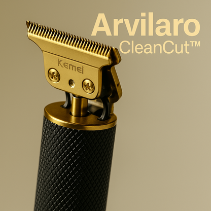 T-Blade Trimmer | Carbon-Steel Precision Blades | Cordless & Quiet Power | Black & Silver