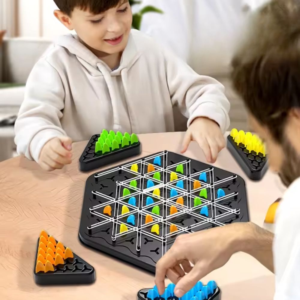 KnotLogic™ - Chain Triangular Chess Game [Last Day Discount]
