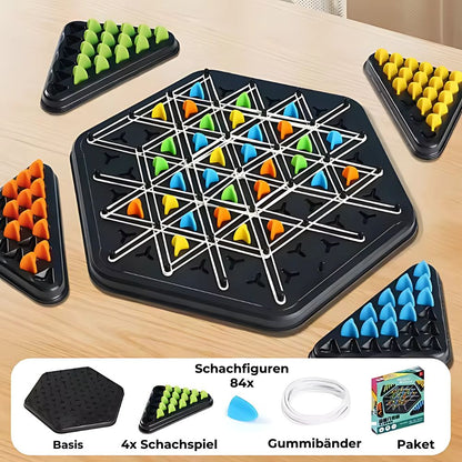 KnotLogic™ - Chain Triangular Chess Game [Last Day Discount]