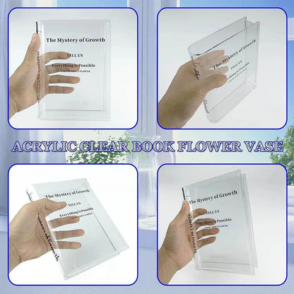 Milovaro - Books About Flowers - Book Vase
