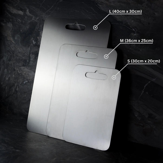 Unbreakable Titanium Board: Effortless, Sanitary Cutting Every Time