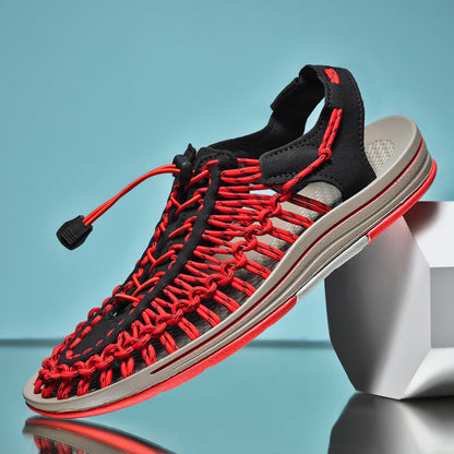 Venturox™ Mesh Sandals — Breezy Comfort Meets Woven Elegance
