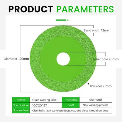 Glass Cutting Disc | 1+1 FREE
