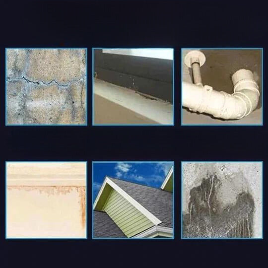 Waterproof Sealant | Instant Leak Protection | Durable & Non-Toxic | Transparent Adhesive Compound