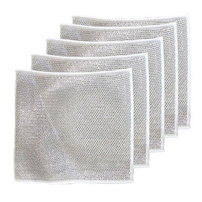 Scratch-resistant Chiffon for Gentle and Effective Cleaning (Set of 5)