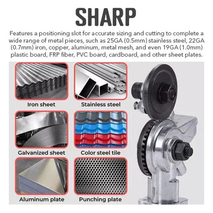 Electric Drill Shears™ - Turns a drill into a pair of scissors