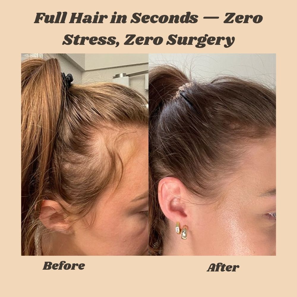 Hair Fiber Spray | Instant Fullness | Sweat & Weather Resistant | Multiple Colors