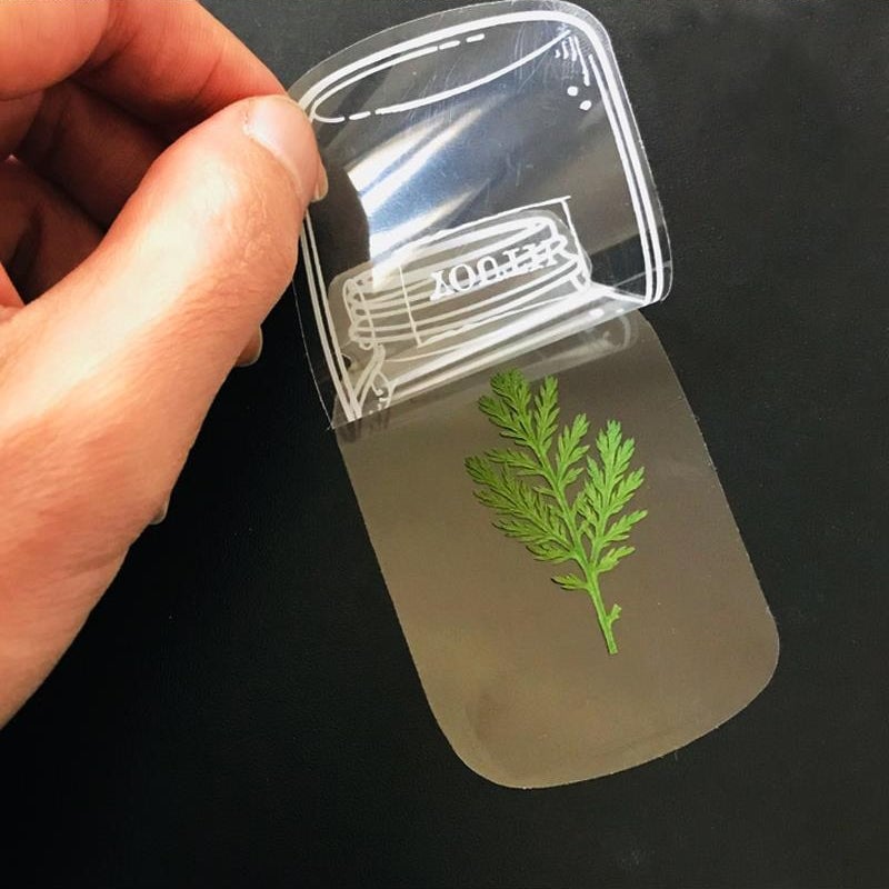 Bookmark | Handmade Pressed Dried Flowers | Waterproof & Durable | Transparent Design