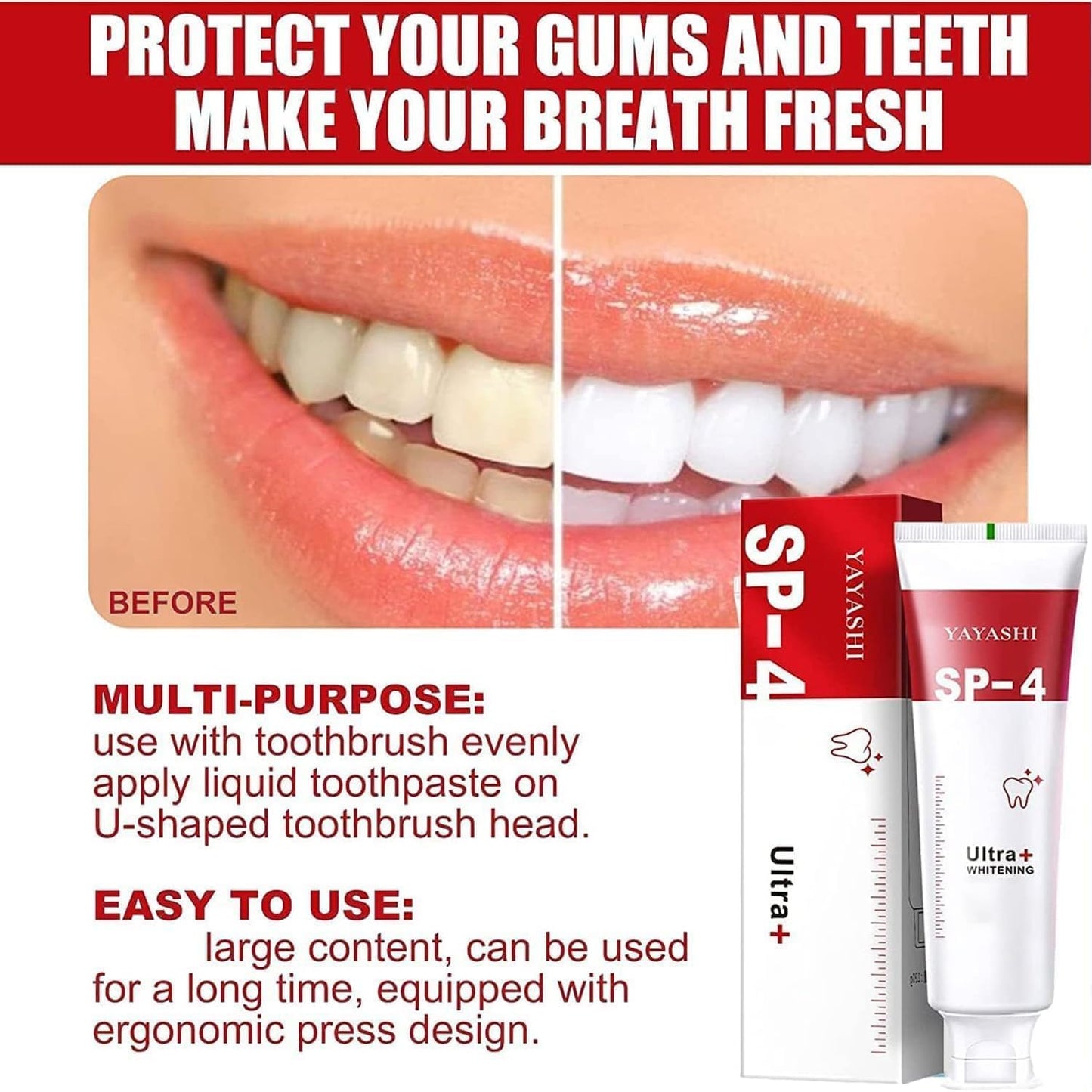 1+1 Free | Brighto Natural Teeth Whitening