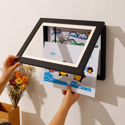 Forever Frame | Conveniently save all of your kids drawings